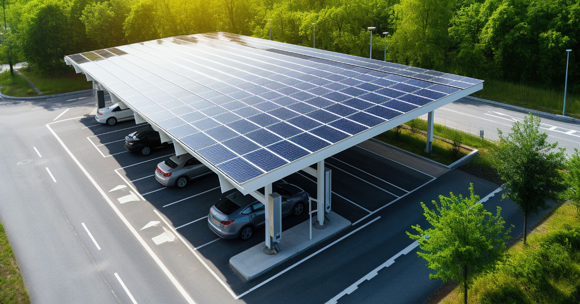 ombrières photovoltaïques